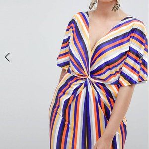 Missguided twist front dress